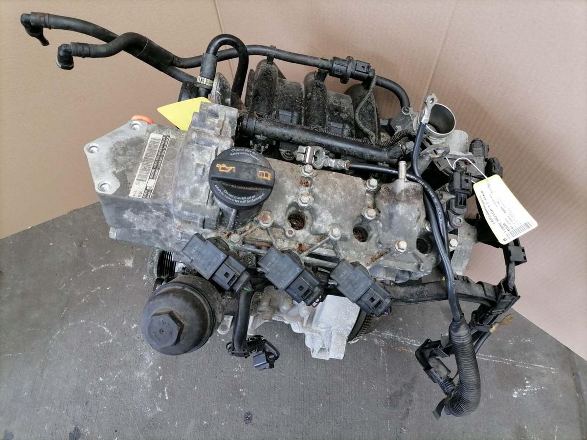 Skoda Fabia 2 original Motor BBM 1,2 44KW funktionsgepr&uuml;ft Bj.2009